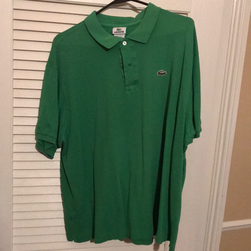 John Deere Green SS collared shirt